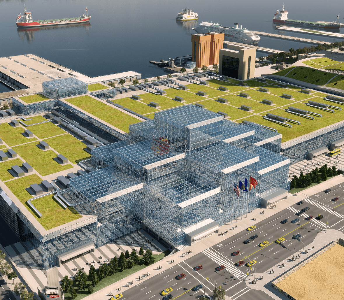 Javits Green Roof Plan