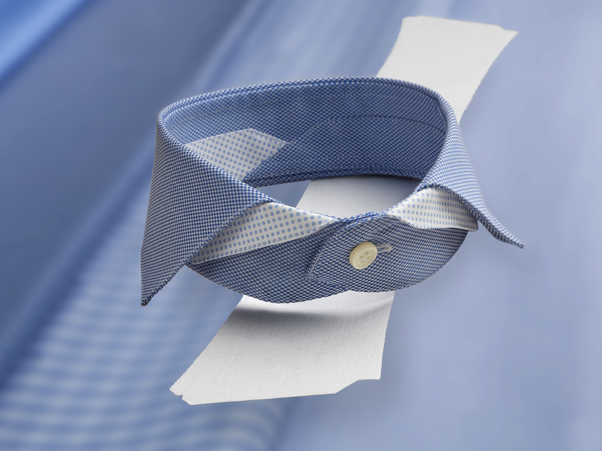 Apparel Shoe Fashion Shirt_Shirt collar with interlining